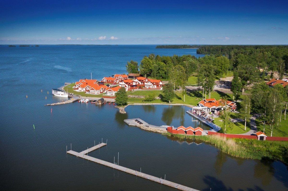 Katrinelund conference venue on Lake Hjälmaren near Örebro